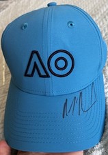 Mirra Andreeva Signed Australian Open Hat With Proof