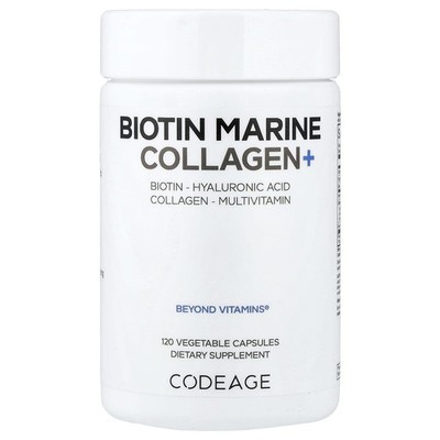 Codeage, Wild Caught, Biotin Meereskollagen, 120 Kapseln