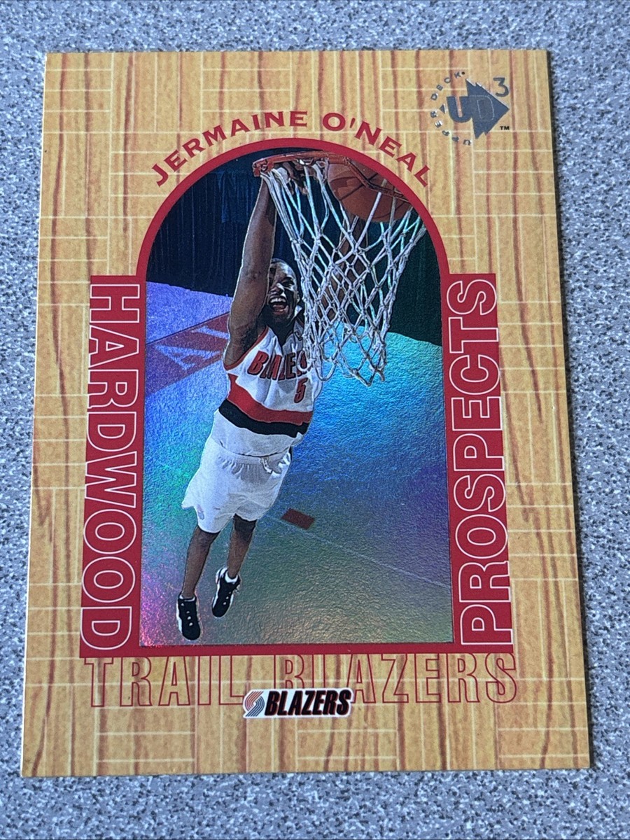 1997 Upper Deck UD3 Jermaine O'Neal Hardwood Prospects Rookie RC