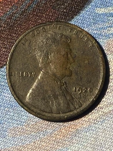 1920 D Lincoln Wheat Cent XF - AU Details