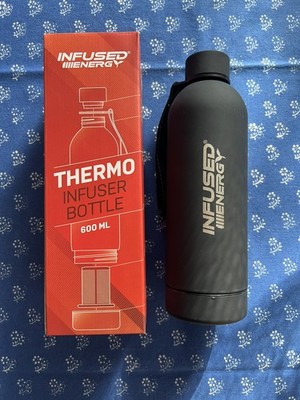 Infused Energy Thermo Infuser Bottle 600ml neu unbenutzt