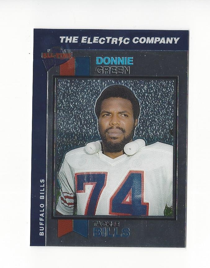 2004 Topps Fan Favorites Chrome #18 Donnie Green Bills /499