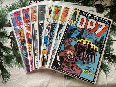 Marvel Comics: DP-7 #11-19  Complete 1987-88  F/VF