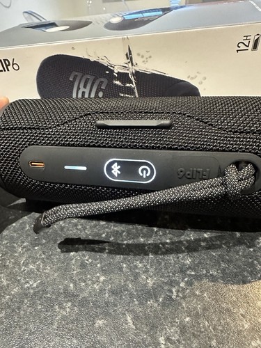 JBL Flip 6 Portable Bluetooth Speaker System, Black - Picture 3 of 5