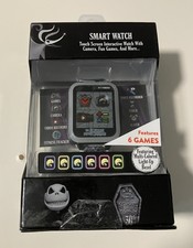 Disney Nightmare Before Christmas Smartwatch Jack Sally Backlit Black New