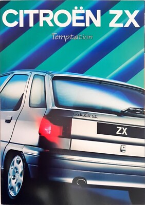 Company brochure collection : Brochures… Citroen ZX Temptation Special Edition Brochure 1997 | eBay