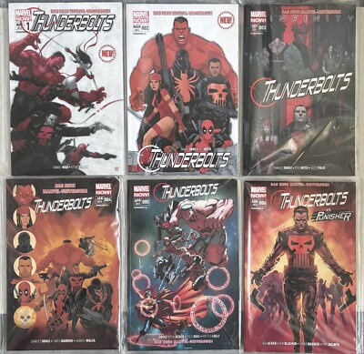 * THUNDERBOLTS 1 2 3 4 5 6 - Serie komplett (Panini 2014 2013 2015) (Marvel NOW)