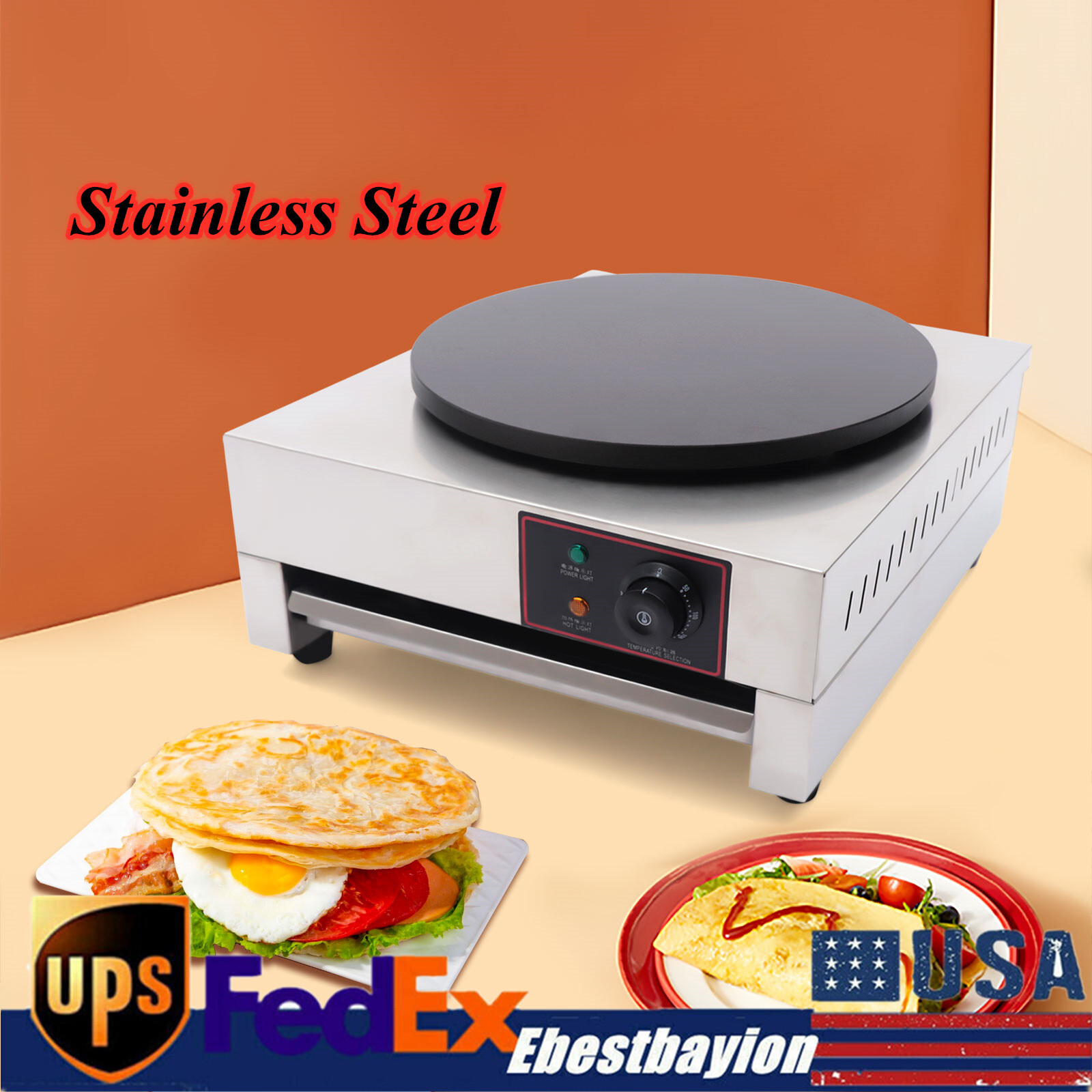 Commercial Crepe Maker 16