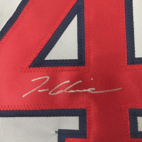 Autographed/Signed TOM GLAVINE Atlanta Grey Baseball Jersey JSA COA Auto - Picture 3 of 4