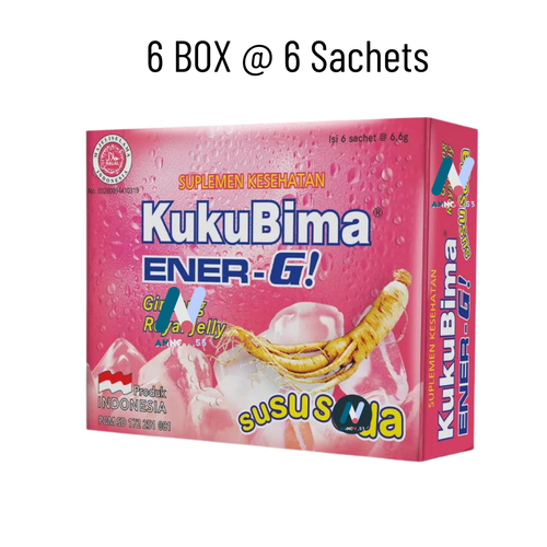 6 Box KUKUBIMA ENER-G Milk Ginseng Energy Drink Stamina Increase Antioxidant - Picture 13 of 22