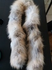 Collo/Sciarpa volpe Bianca