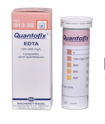 Quantifix EDTA 913 35 Test Strips 100-400 mg/L