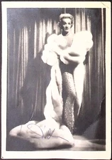 Autographed 5x7 Photo Actress Movie Star Marlene Dietrich  The Scarlet Empress