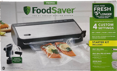 FoodSaver Vacuum Sealing Machine w/ Food Saver Handheld Sealer