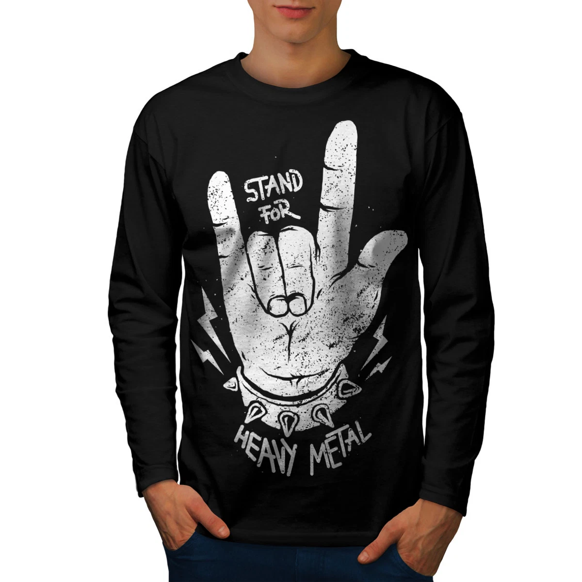 heavy metal long sleeve t shirts