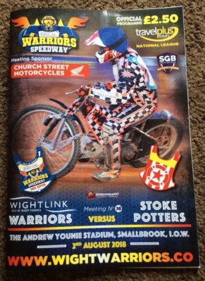 2018 ISLE OF WIGHT v STOKE POTTERS 2. AUGUST ( TOP ZUSTAND ) 