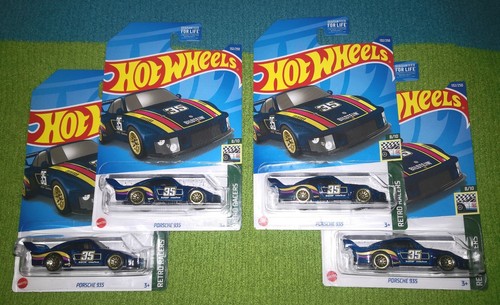 2022 HOT WHEELS PORSCHE 935 #132 BILSTEIN '35' | RETRO RACERS | 4er Set - NEU!