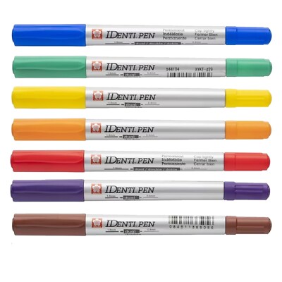 Sakura IDenti Permanentmarker Dualspitze Extra Fein/Breit Einzel (Set) XYKT