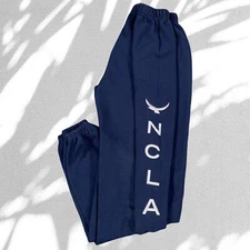 Jerzees Jogger Sweatpants Youth Boys XL Blue NCLA Charter School Graphic