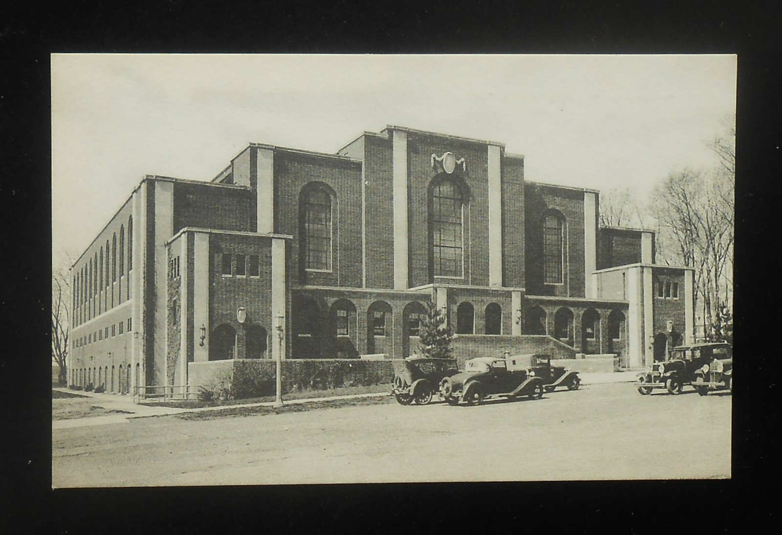 1930s Recreation Bldg Pennsylvania State College Antique Cars State