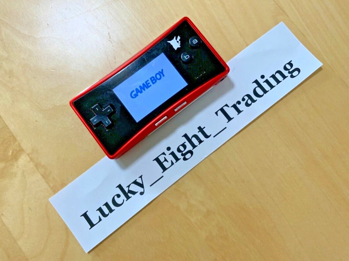 Nintendo Gameboy Micro Pokemon Center Limited Console only