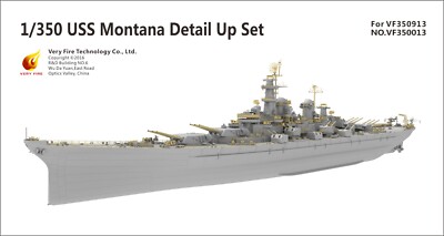 1/350 USS Montana Detail Up Set (For Very Fire) VF350013