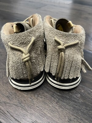 Visvim Fbt Shaman Folk Lt. Brown Japanese Hand-made Moccasin Visvim Fbt Shaman Folk Lt. Brown Japanese Hand-made Moccasin