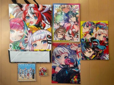 Hololive Mika Pikazo C103 Hakos Baelz New book set Comic market
