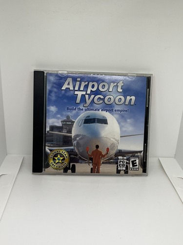 Airport Tycoon PC CD-ROM Juego Software Simulación Win 98 Empire Builder Computadora - Imagen 2 de 5