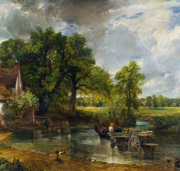 The Haywain by Constable Pendant Necklace Art Jewellery UK