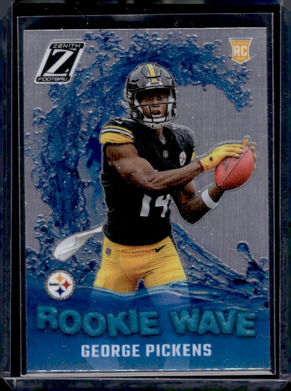 2022 Zenith #RW-GP George Pickens (RC) Rookie Wave Silver