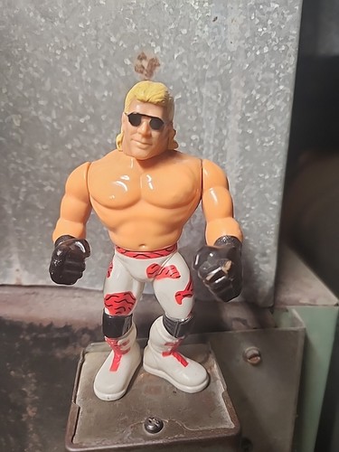Vintage WWF 1990 Hasbro Shawn Michaels Action Figu...