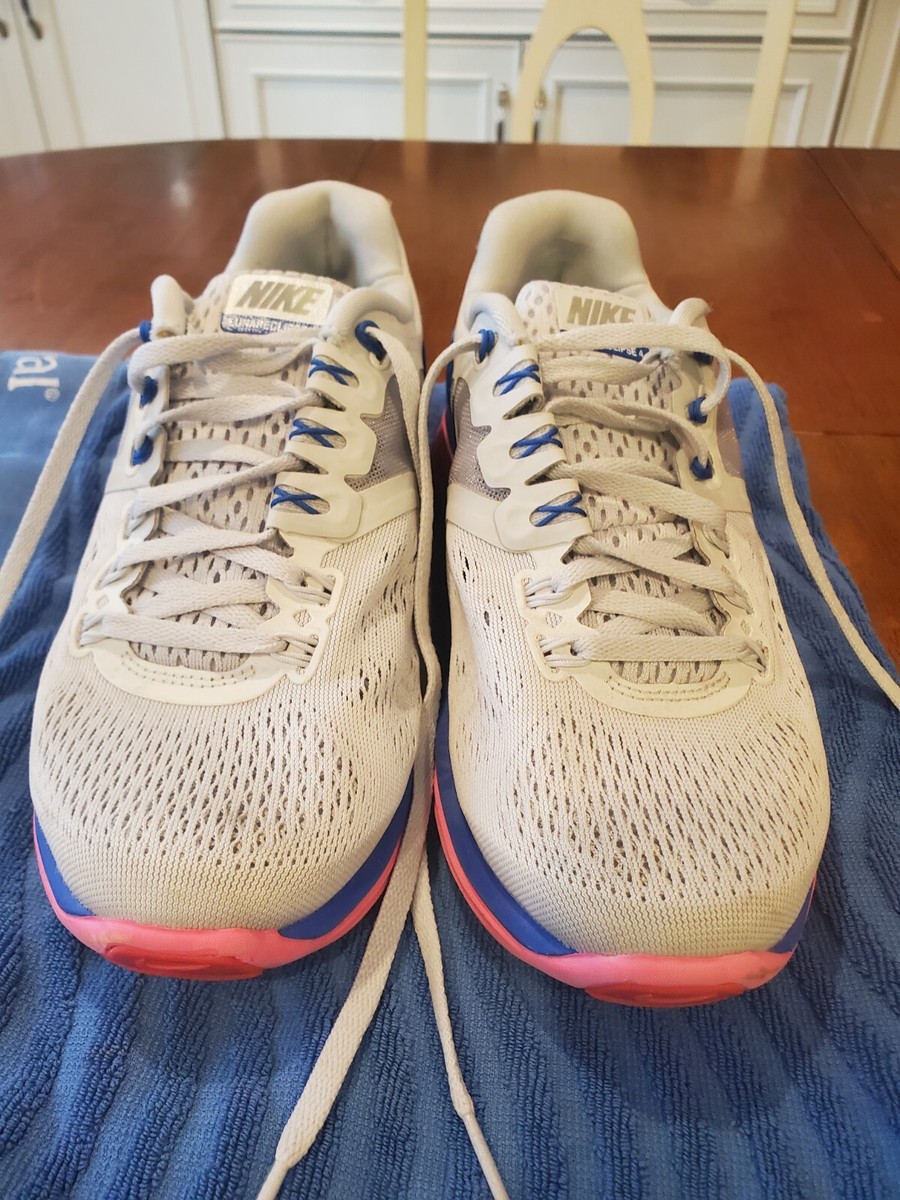 Womens Nike Lunareclipse Grey Sneaker Shoes Dynamic Support