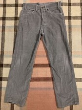 Vintage Levi  s 521 Corduroy Pants Button Fly Gray Grunge 30x29 Made in USA 3550