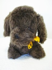 Vintage Plush Brown Dog by Wego, 1982