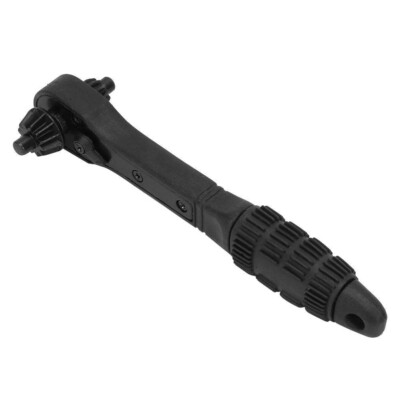 2 in 1 Universal Drill Chuck Ratchet Key Double Head Wrench Tool Tight & Loose