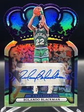 ROLANDO BLACKMAN 2023-24 Panini Crown Royale DIE-CUT AUTO PURPLE /25 Mavs 🔥🏀