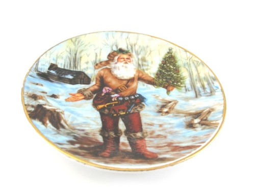 Royal Duncan History of Santa Clause Miniature Collector Plate Limited Ed 1983 - Picture 2 of 8