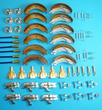 Tri Axle 200x50mm Trailer Brake Cable Shoe Service for IFOR WILLIAMS DP120G 14'