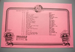 1975 Music Charts