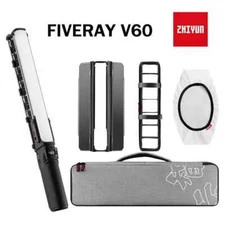 ZHIYUN FIVERAY V60 Combo Handheld Led Video light BiColor Photography Fill Light