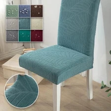 2025 Jacquard Chair Cover Banquet Water Repellent ChairProtector 1/2/4/6Pieces