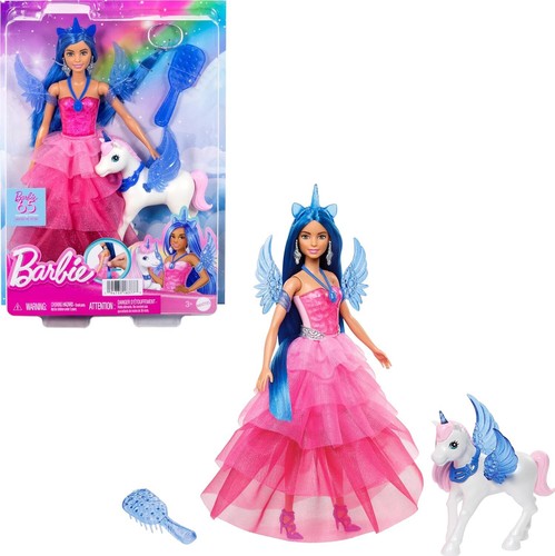 Barbie 65 Barbie Doll [with Alicorn] - Picture 1 of 4