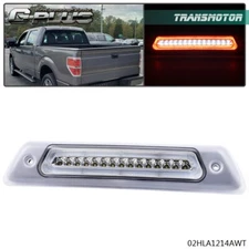 Fit For 2009-2014 Ford F150 LED 3rd Third Brake Light Cargo Lamp Chrome Housing