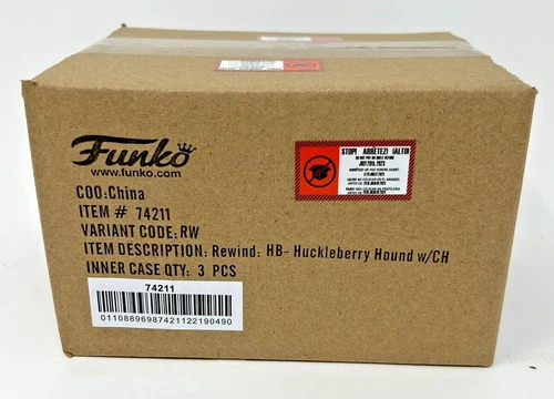 Funko Blockbuster Rewind: Huckleberry Hound Vinyl Figure - Sealed Case of 3