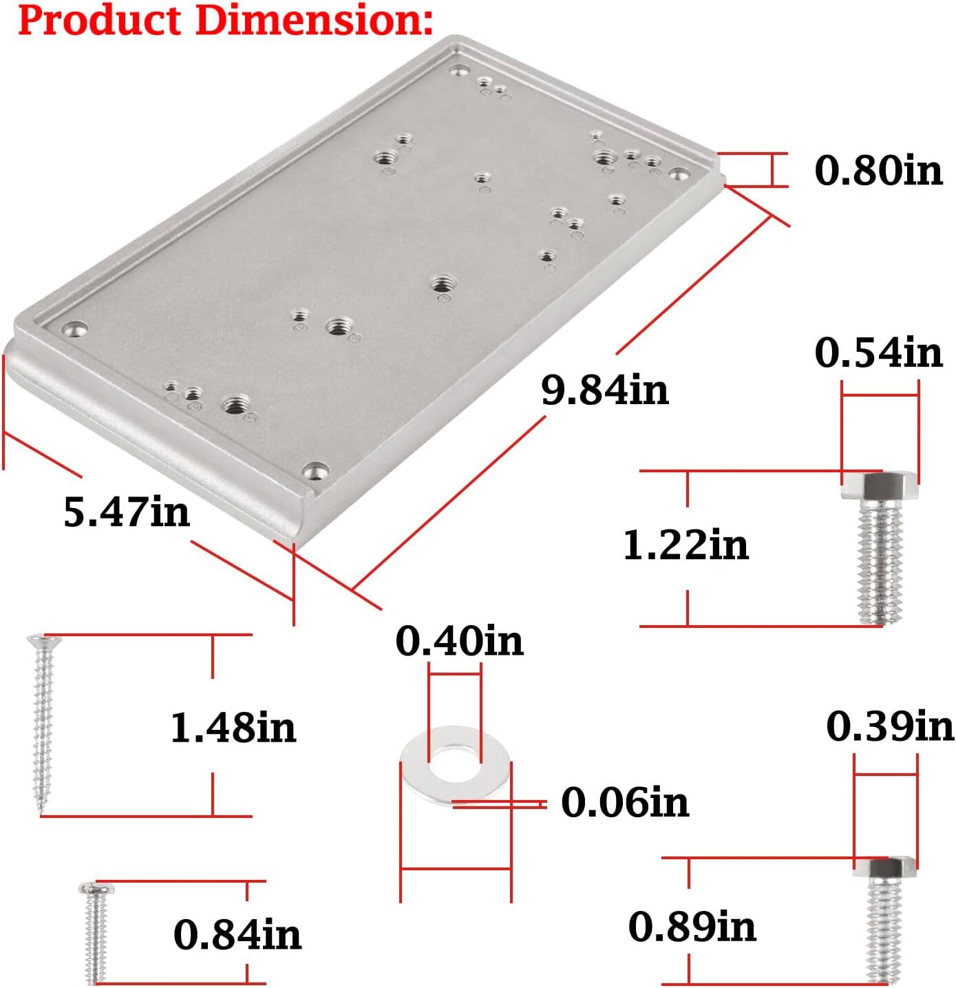 Accessory Base Plate-3 9282 for RCBS Almost All Presses and Reloading Equipment