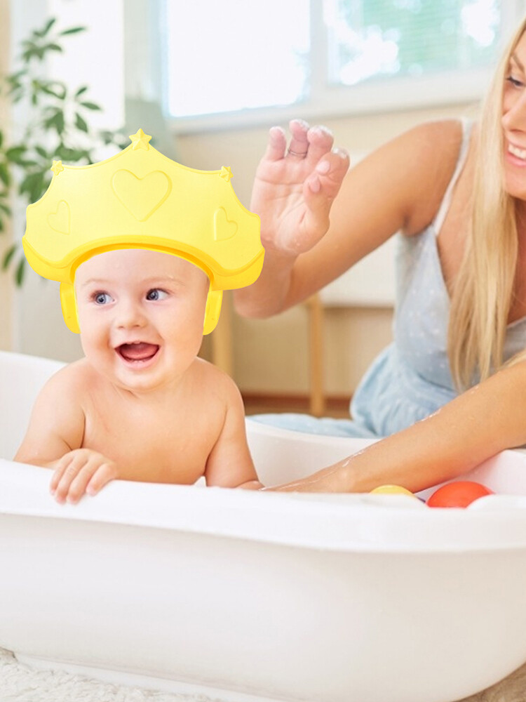Adjustable Kids Baby Shower Ear Protection Cap Children Wash Hair