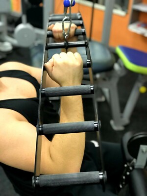 lat Bar Attachment Gym Bars Back Training Fitness Barbell