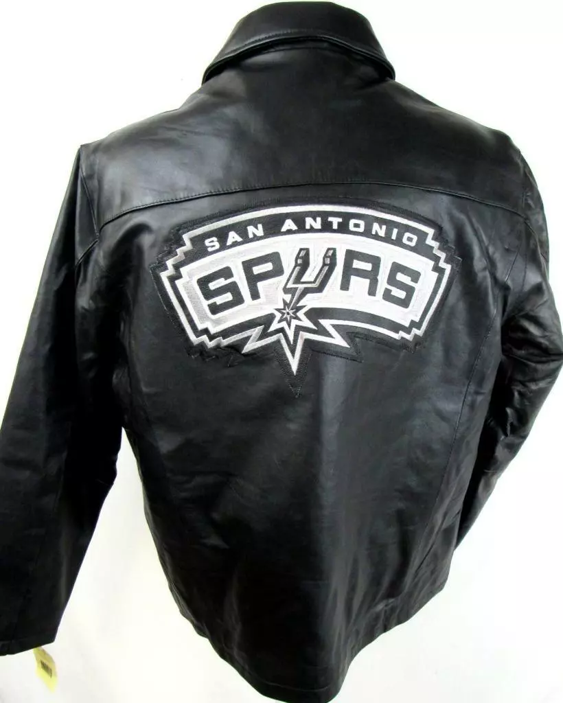 Spurs leather best sale jacket