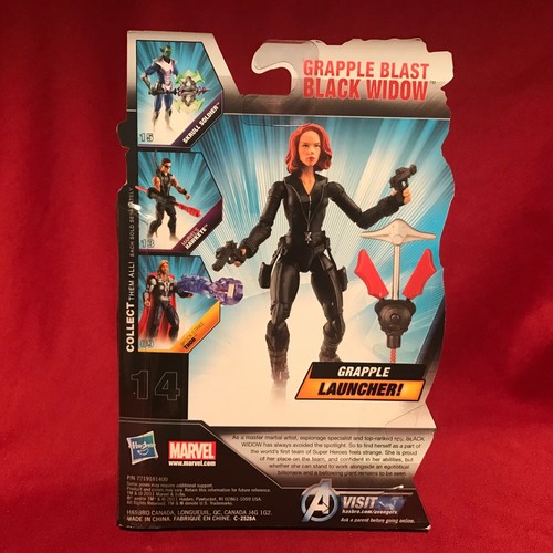 Marvel Avengers Movie Series 3.75" BLACK WIDOW # 14 FIGUR *NEU* Hasbro 2011 - Bild 3 von 5